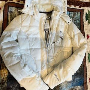 Worn twice Abercrombie & Fitch puffer jacket